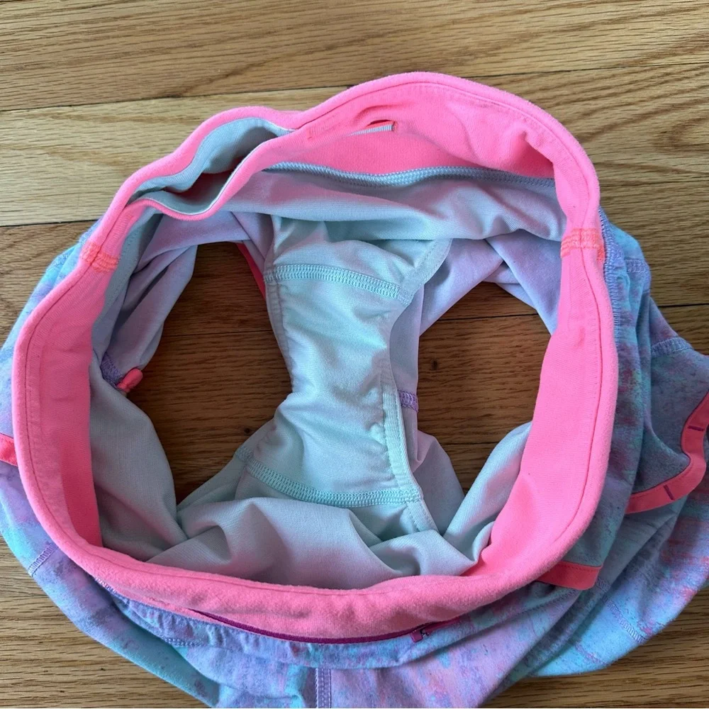 Ivivva by Lululemon Relay Racer Running Shorts Girls Size 12